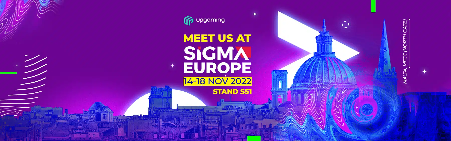 Leading iGaming solutions provider upgaming is attending Sigma europe 2022