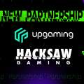Upgaming Announces Strategic Partnership with Hacksaw Gaming